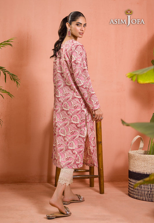 AJGR-03 EMBROIDERED COTTON SILK 1 PC