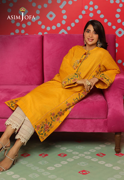 AJTM-22 - 1 PC EMBROIDERED SELF JACQUARD 1 PC