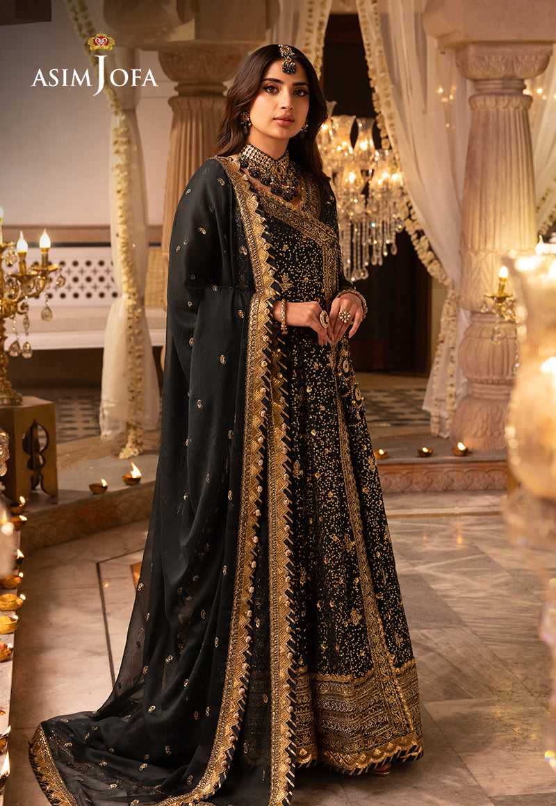 AJSH-05 EMBROIDERED CHIFFON 2 PCS