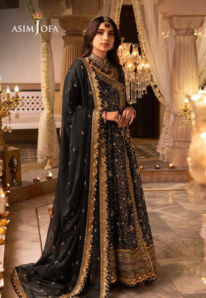 AJSH-05 EMBROIDERED CHIFFON 2 PCS