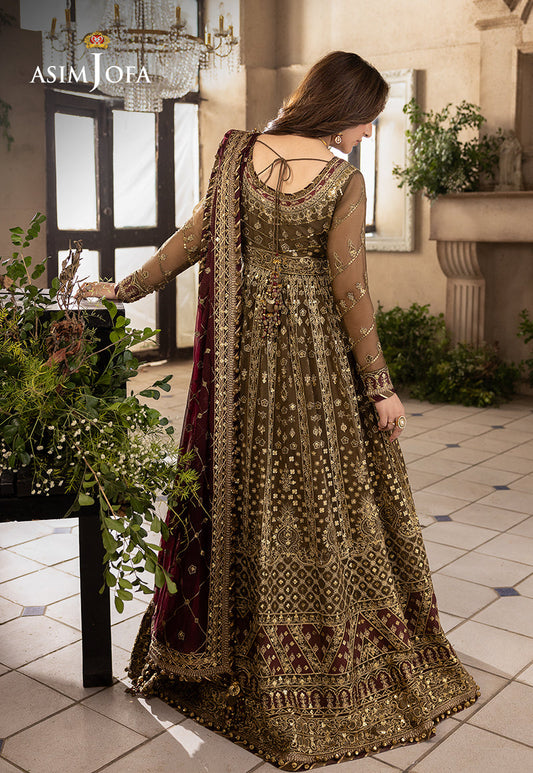 AJNB-11 EMBROIDERED CHIFFON 3 PCS