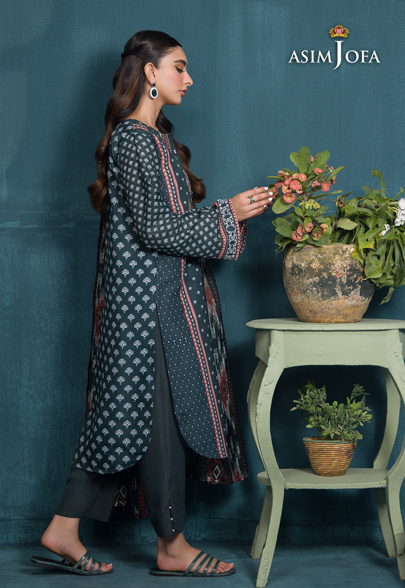 AJGR-11 PRINTED SWISS LAWN 3 PCS