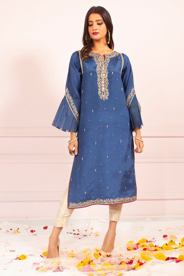 Soughaat By Zaaviay Stitched Shehnai (Kurti Only)