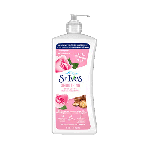 St. Ives Smoothing Rsoe & Argan Oil Body Lotion 621ml