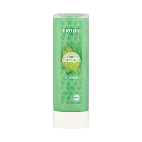 Superdrug Fruity Tea Tree & Mint Shower Gel 250ml
