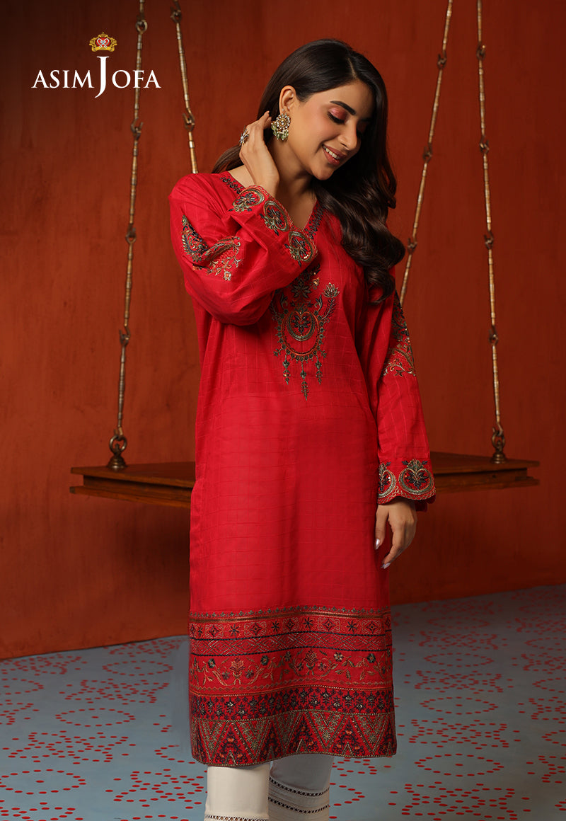 AJTM-14 - EMBROIDERED SELF JACQUARD 1 PC
