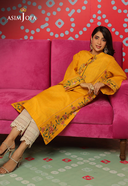 AJTM-22 - 1 PC EMBROIDERED SELF JACQUARD 1 PC
