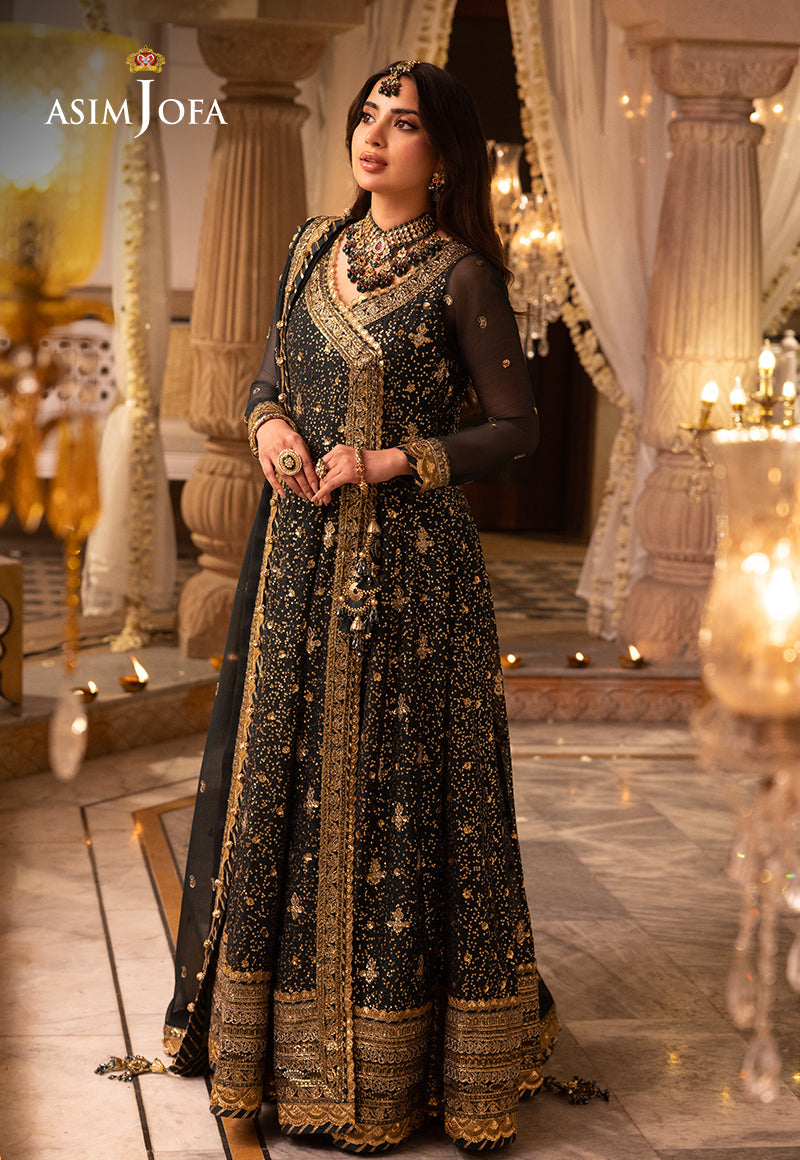 AJSH-05 EMBROIDERED CHIFFON 2 PCS