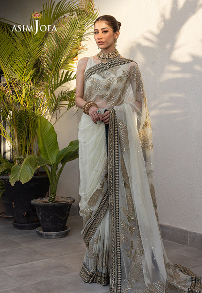AJJH-09 EMBROIDERED POLY NET 3 PCS