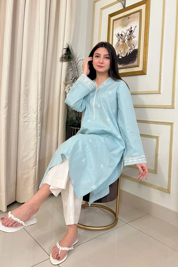 Urban Cut 1 Piece Embroidered Shirt