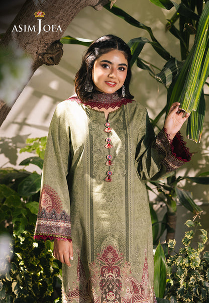 AJGB-15 PRINTED LAWN 3 PCS
