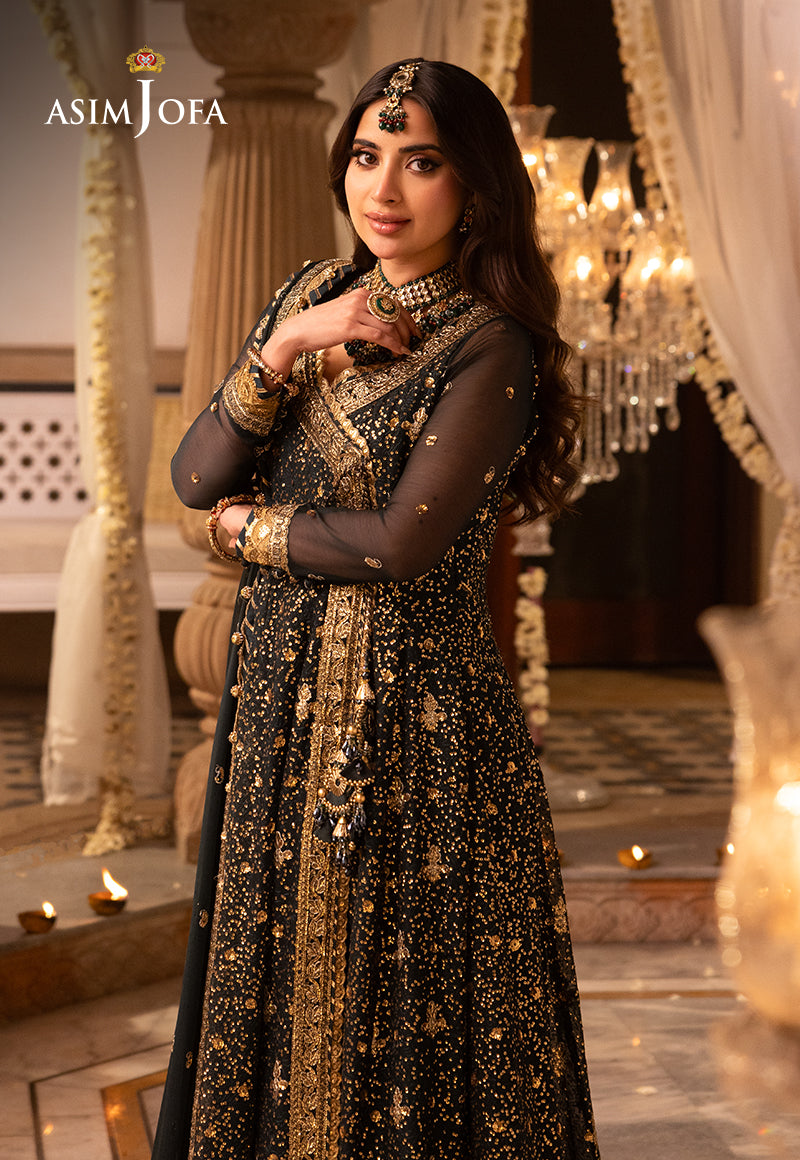 AJSH-05 EMBROIDERED CHIFFON 2 PCS