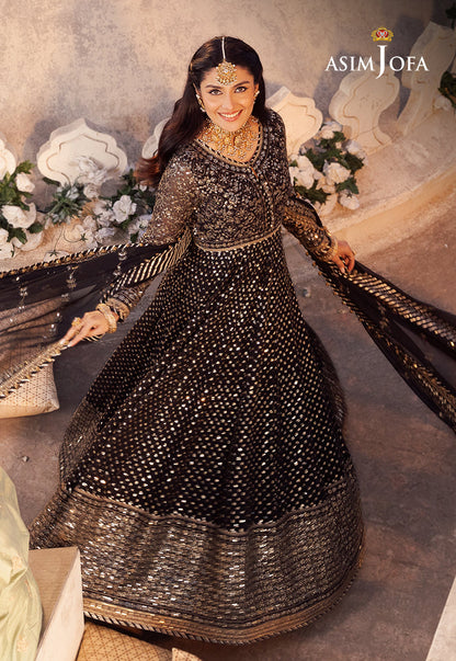 AJSH-01 EMBROIDERED CHIFFON 3 PCS