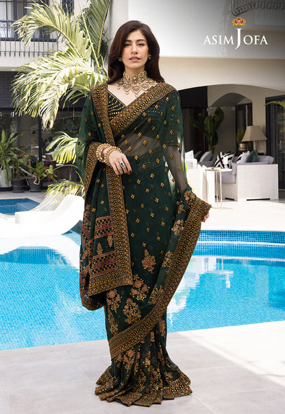 AJJH-06 EMBROIDERED CHIFFON 3 PCS