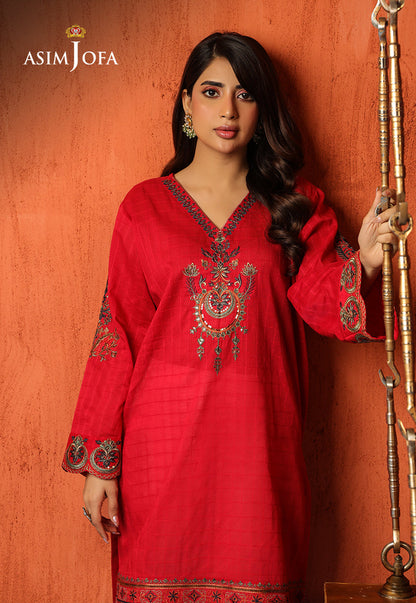 AJTM-14 - EMBROIDERED SELF JACQUARD 1 PC