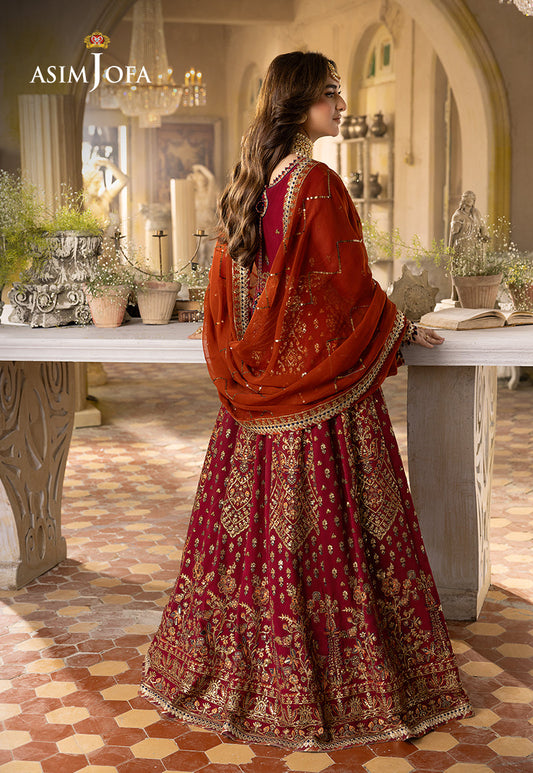AJNB-10 EMBROIDERED CHIFFON 3 PCS