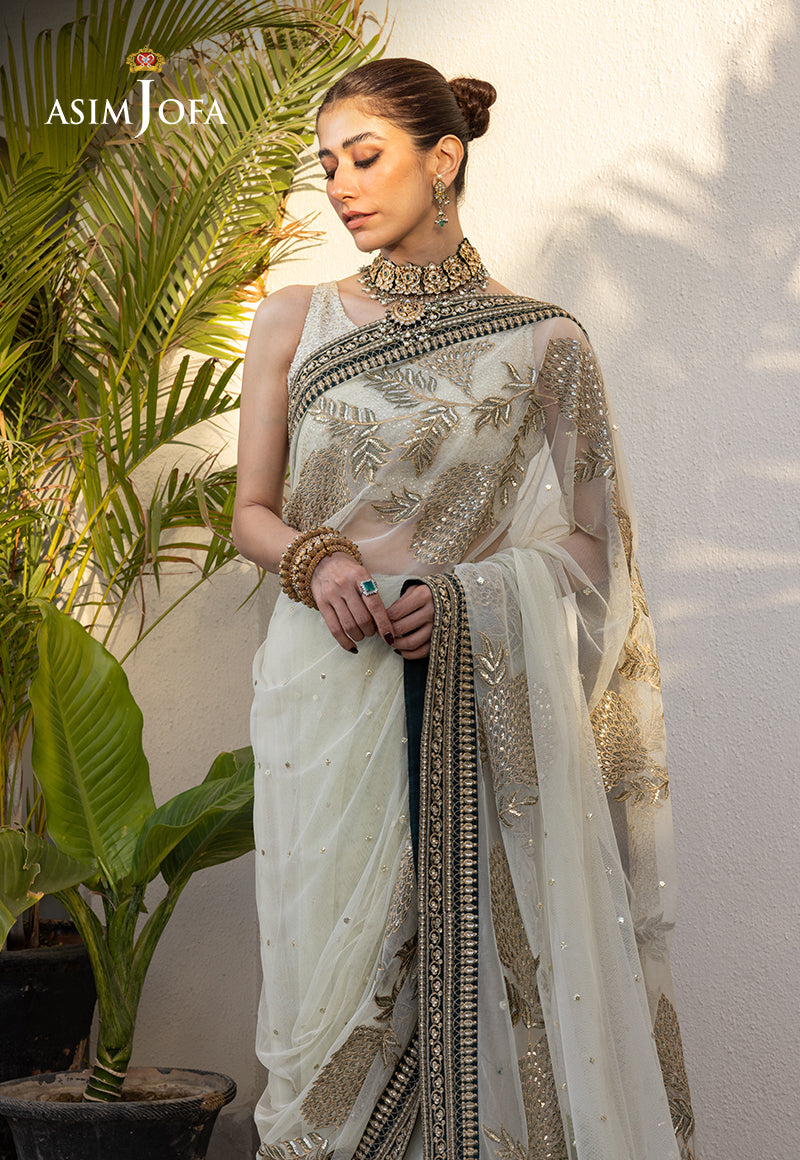 AJJH-09 EMBROIDERED POLY NET 3 PCS