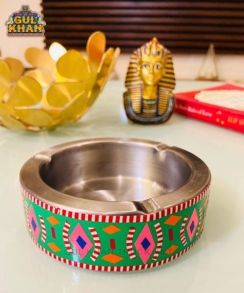 Handmade Steel Waste Bin 04