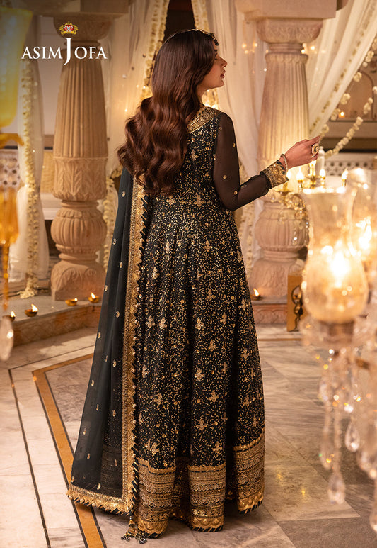 AJSH-05 EMBROIDERED CHIFFON 2 PCS