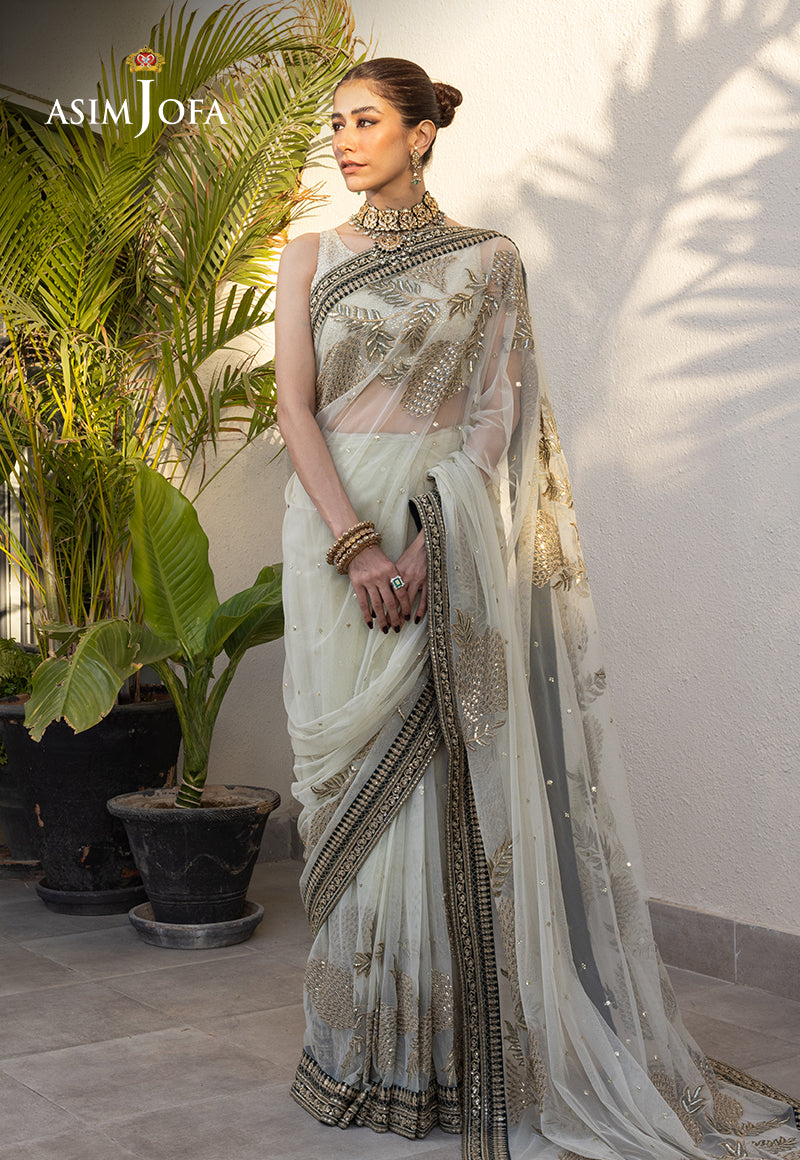 AJJH-09 EMBROIDERED POLY NET 3 PCS