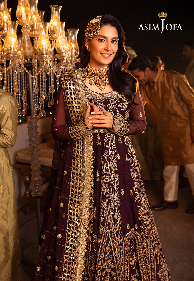 AJSH-02 EMBROIDERED CHIFFON 3 PCS