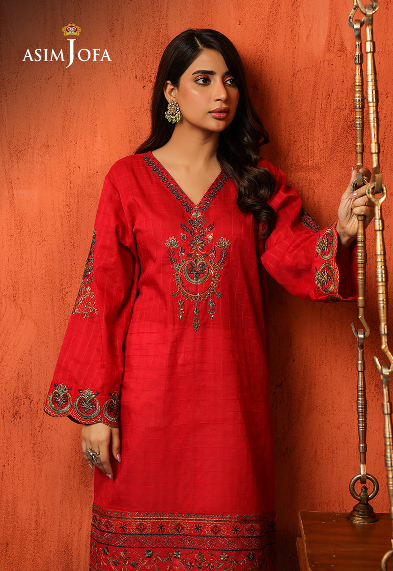 AJTM-14 - EMBROIDERED SELF JACQUARD 1 PC