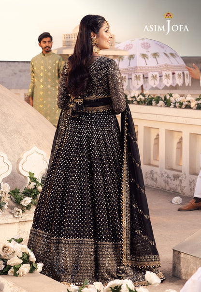 AJSH-01 EMBROIDERED CHIFFON 3 PCS