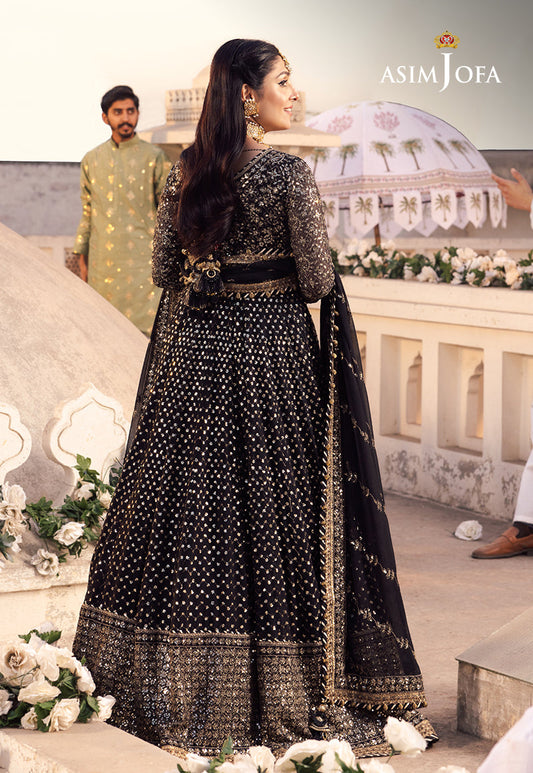 AJSH-01 EMBROIDERED CHIFFON 3 PCS