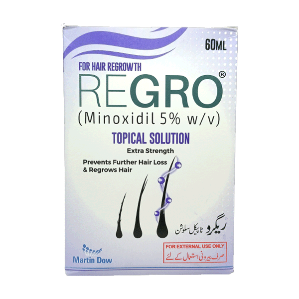 Regro 5% Hair Solution 60ml