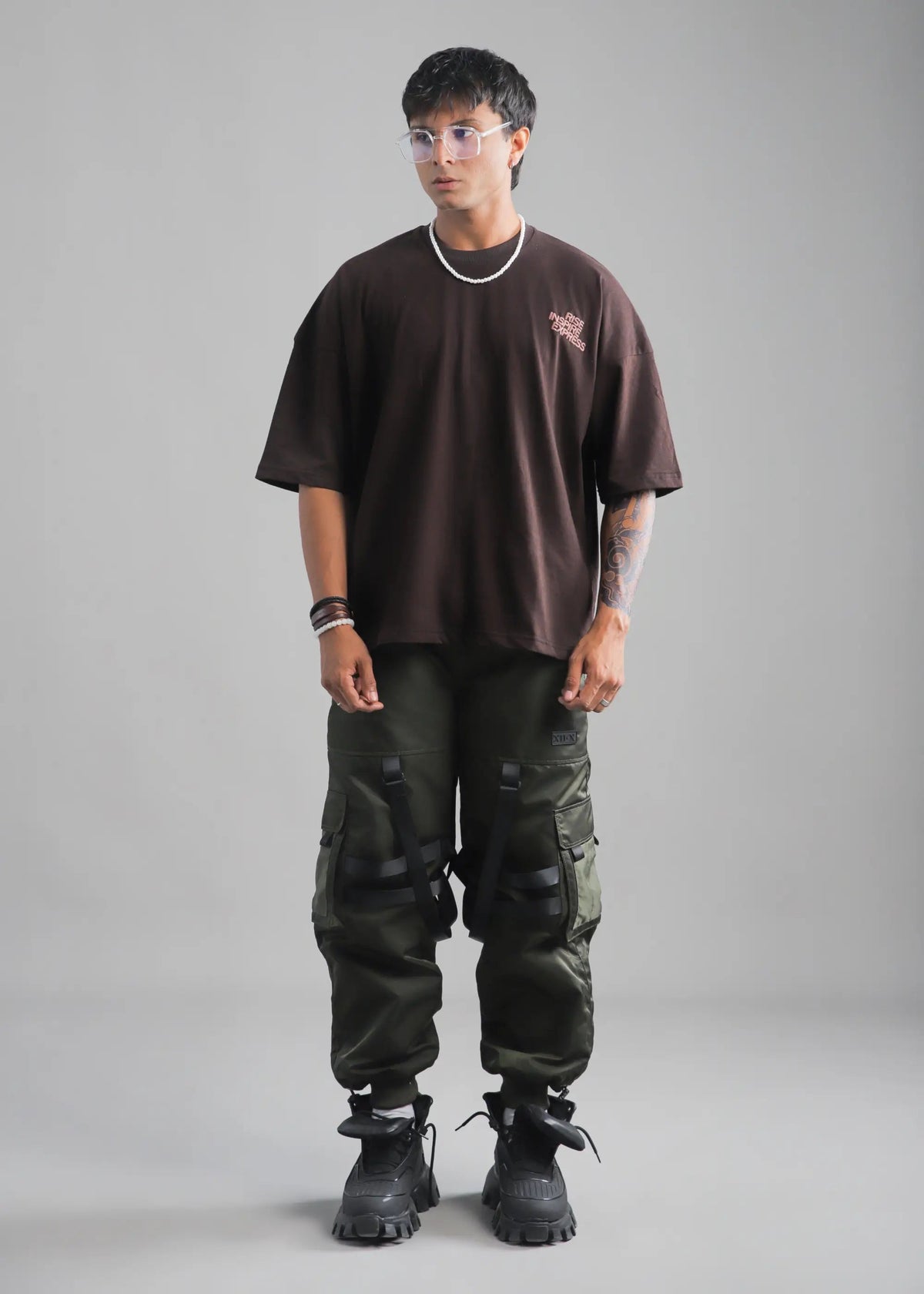 Express Inspire Rise Logo Tee