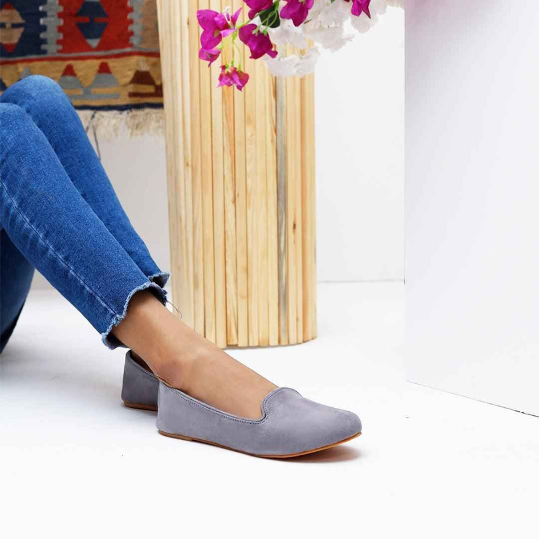 Grey Loafers