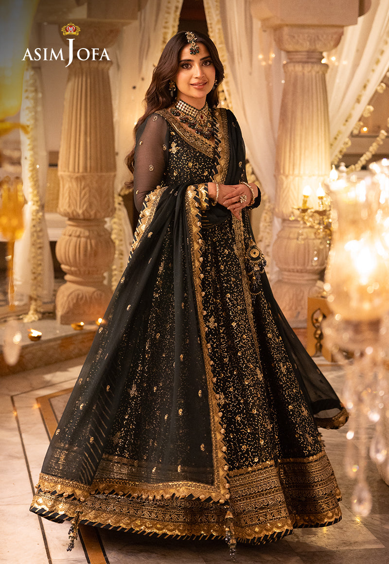 AJSH-05 EMBROIDERED CHIFFON 2 PCS