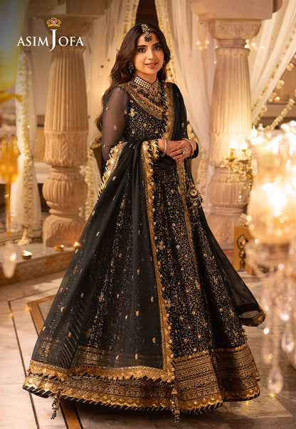 AJSH-05 EMBROIDERED CHIFFON 2 PCS