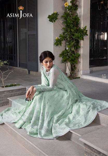 AJJH-04 EMBROIDERED CHIFFON 3 PCS