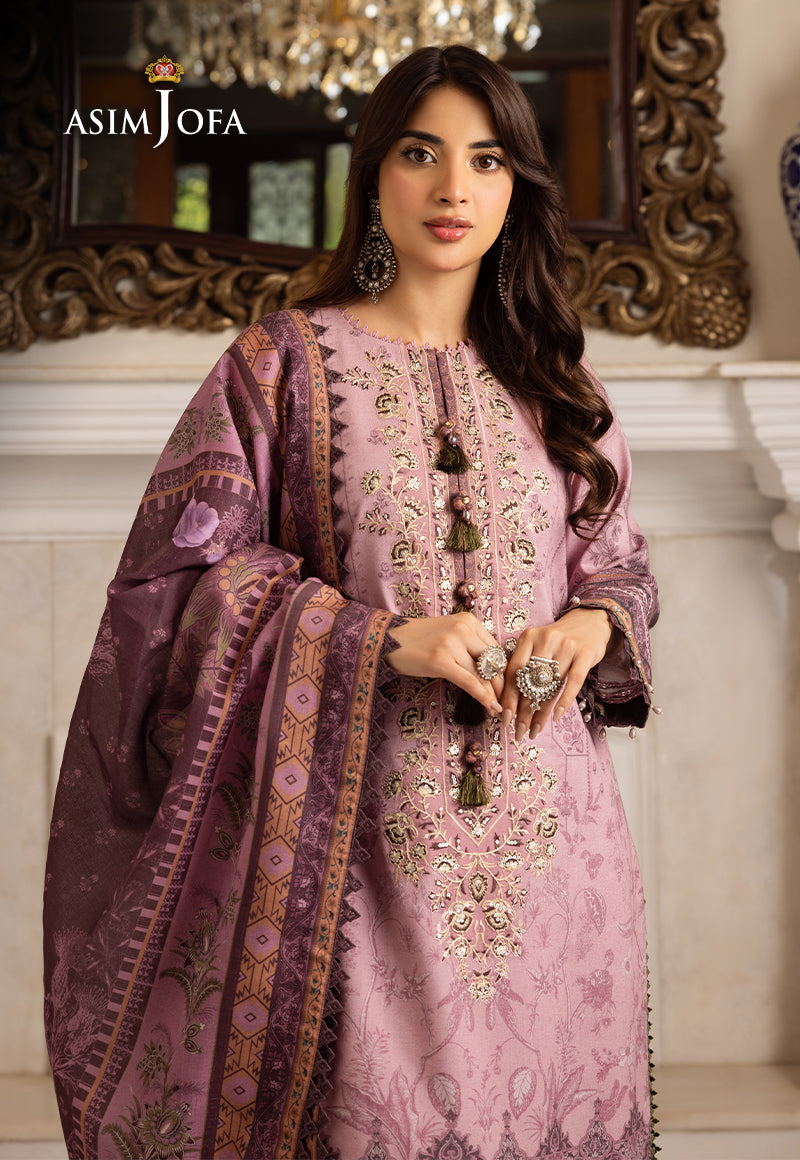 AJIWP-03 PRINTED KARANDI STITCHED3 PCS