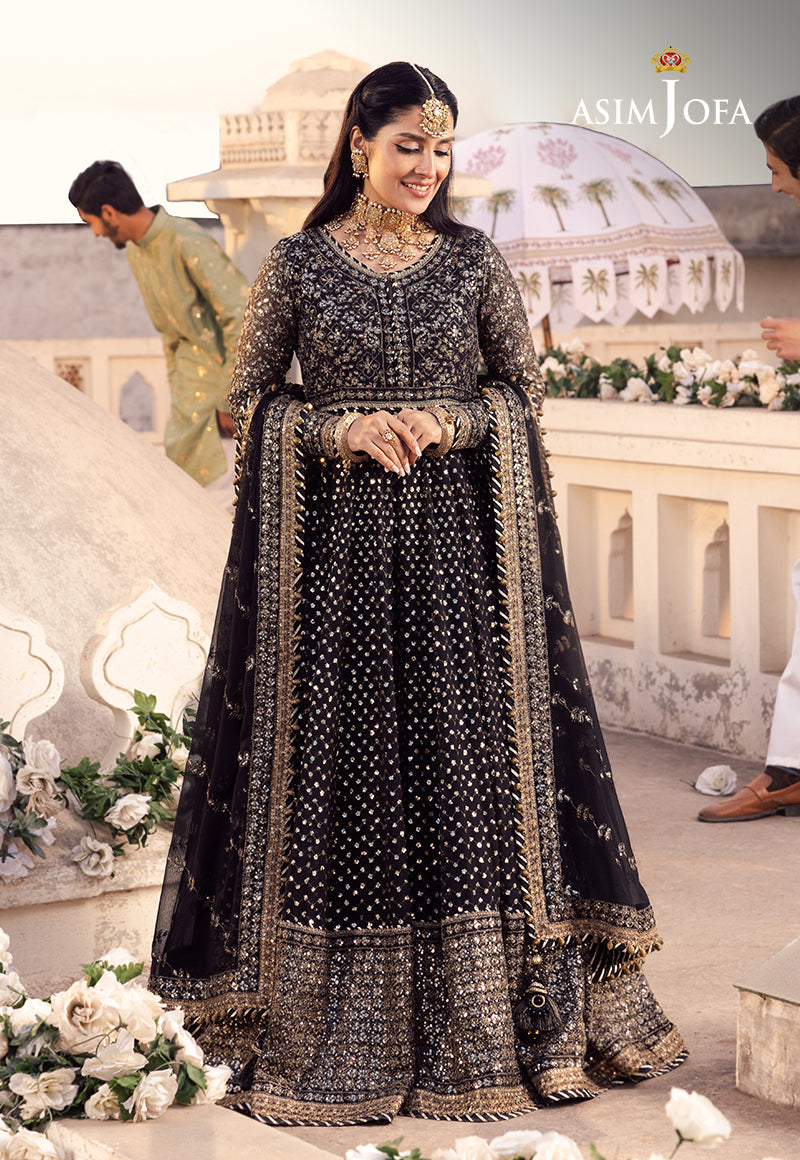 AJSH-01 EMBROIDERED CHIFFON 3 PCS