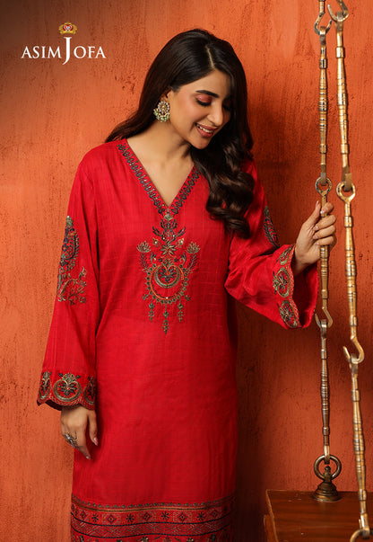 AJTM-14 - EMBROIDERED SELF JACQUARD 1 PC