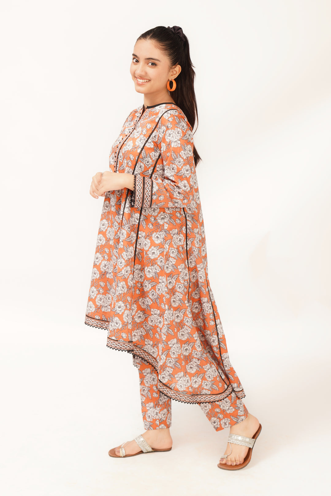 2pcs Suit in Sunrise Orange SKU: ALPRTW-008