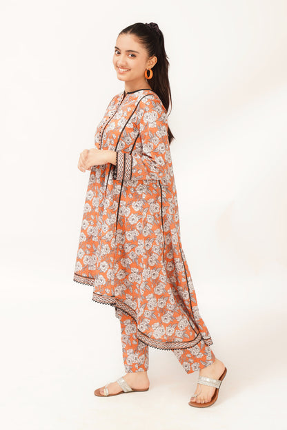 2pcs Suit in Sunrise Orange SKU: ALPRTW-008