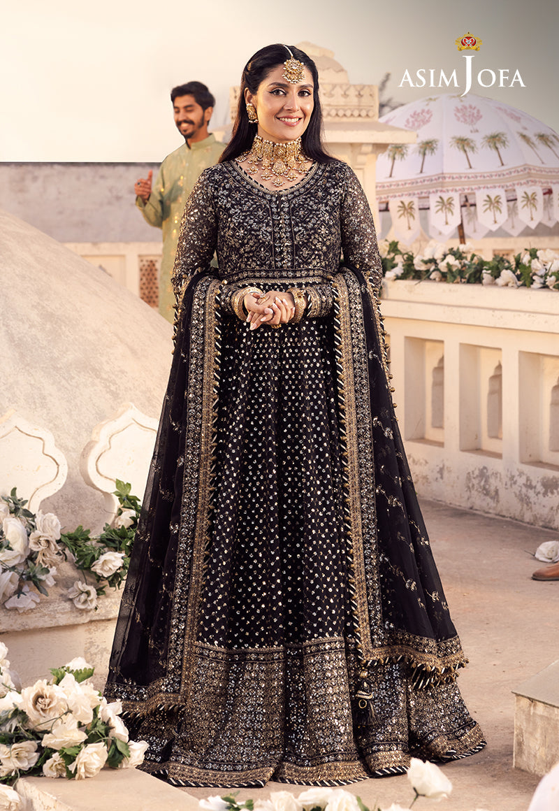 AJSH-01 EMBROIDERED CHIFFON 3 PCS