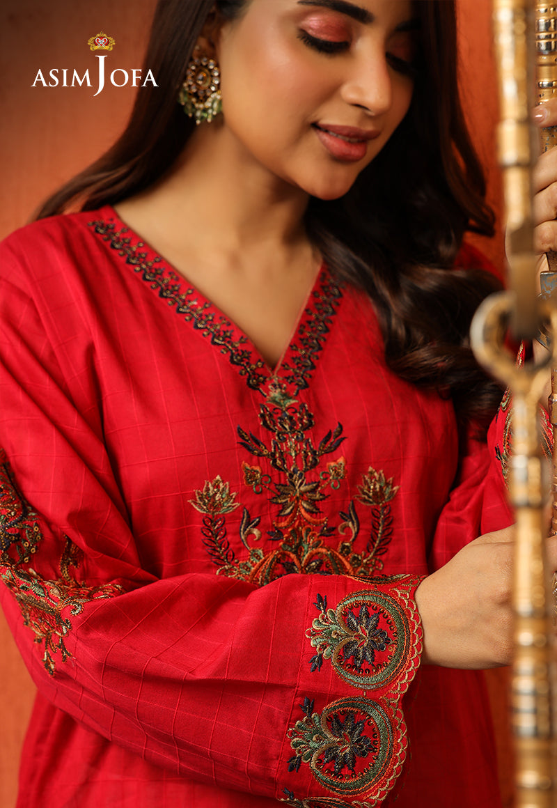 AJTM-14 - EMBROIDERED SELF JACQUARD 1 PC