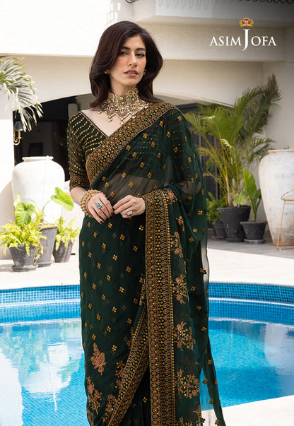 AJJH-06 EMBROIDERED CHIFFON 3 PCS