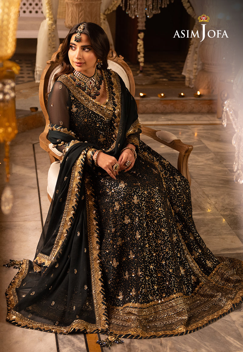 AJSH-05 EMBROIDERED CHIFFON 2 PCS