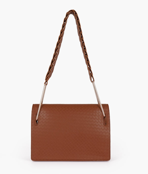 RTW Creation - Brown loop strap shoulder bag