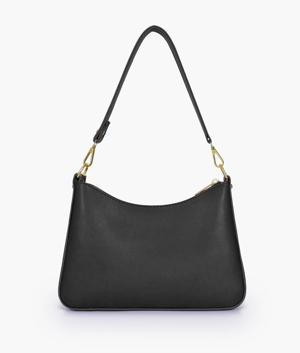 RTW Creation - Black hobo evening bag