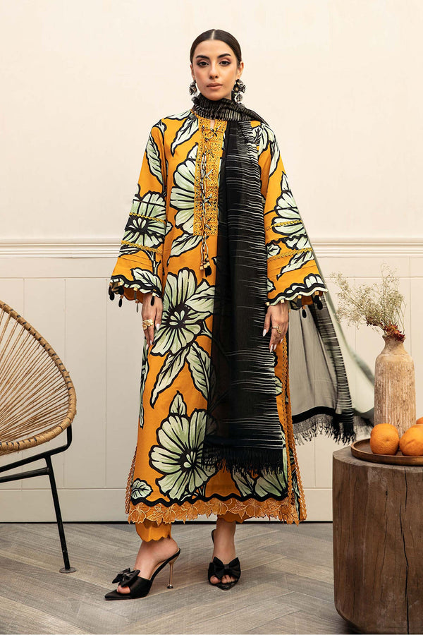 M.Basic by Maria B Unstitched 3 Piece Eid II Lawn Collection'2025-MB-902-A