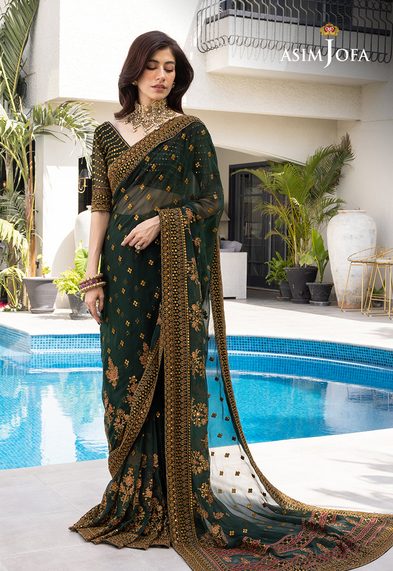 AJJH-06 EMBROIDERED CHIFFON 3 PCS