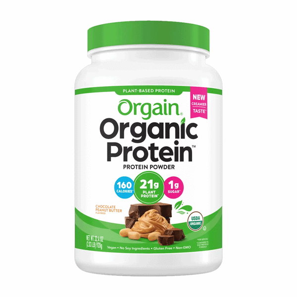 Orgain Organic Protein Chocolate Peanut Butter 920g 2.03lb