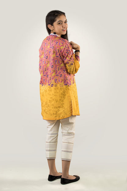 PRKT-053 POP ART Digital Printed Lawn Shirt & Cotton Trouser