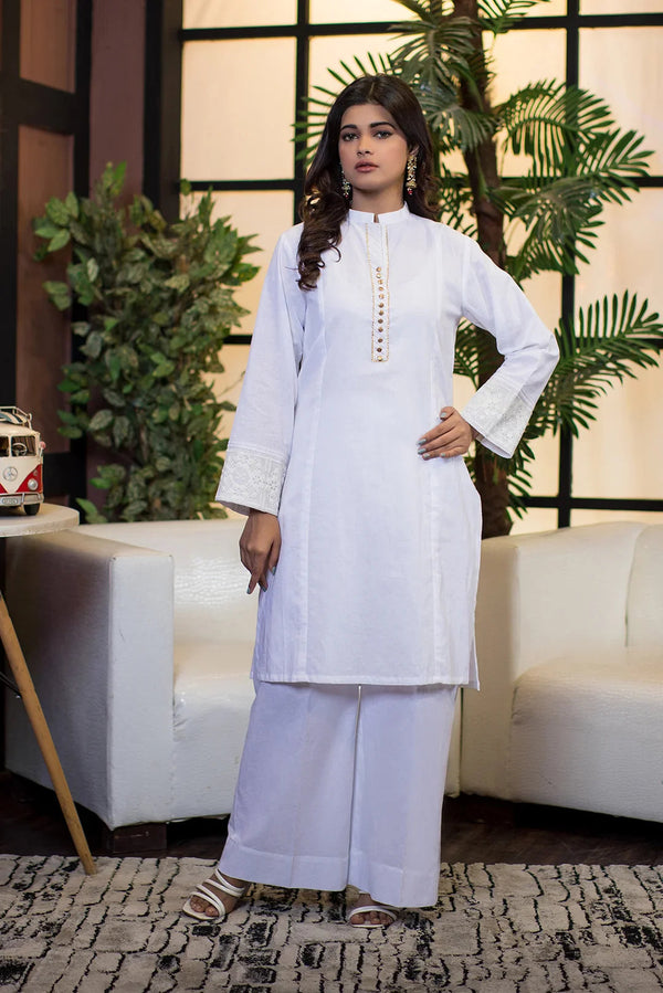 Urban Cut 1 Piece Cotton Embroidered Kurta